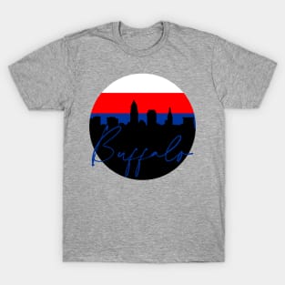 Buffalo Skyline Football Colors T-Shirt